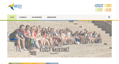 Desktop Screenshot of kursy.bestgliwice.pl